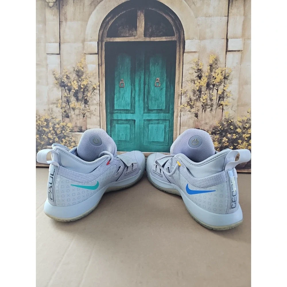 Nike PG 2.5 x PlayStation Wolf Grey Paul George BQ8388-001 Men's Size 8.5